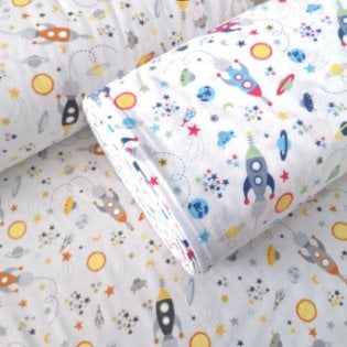 Uzay Yolculuğu Pazen Kumaş