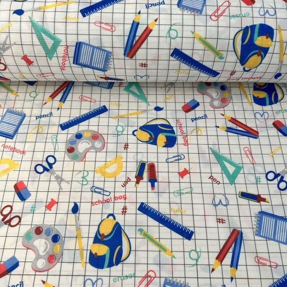 Mavi Paletler Raşel Kumaş