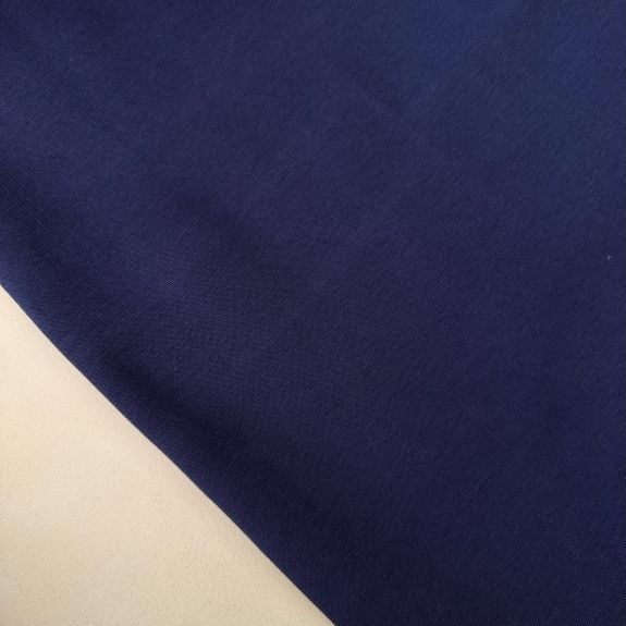 Lacivert Üç İplik Şardonlu Penye