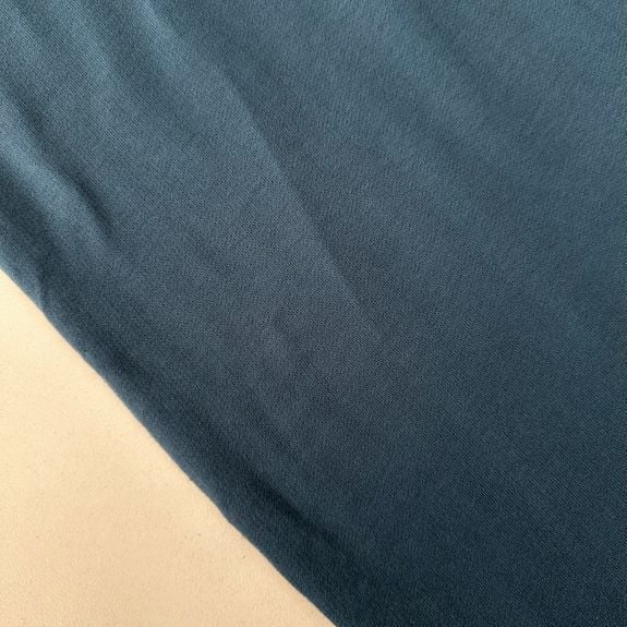 Denim Blue Üç İplik Şardonlu Penye