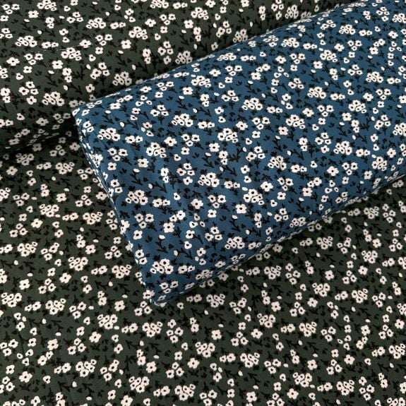 Çıtır Menekşe Viskon kumaş