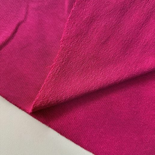 Fuşya Üç İplik Penye