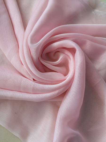 Toz Pembe Janjanlı Şifon