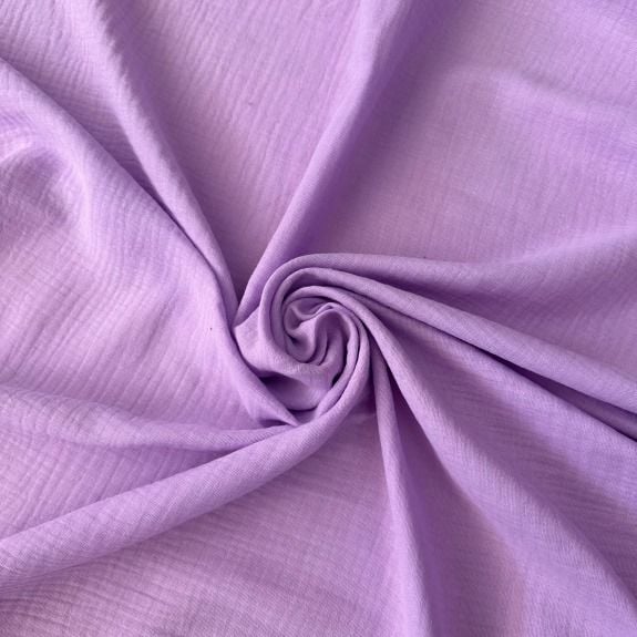 Lila Double Müslin Bezi