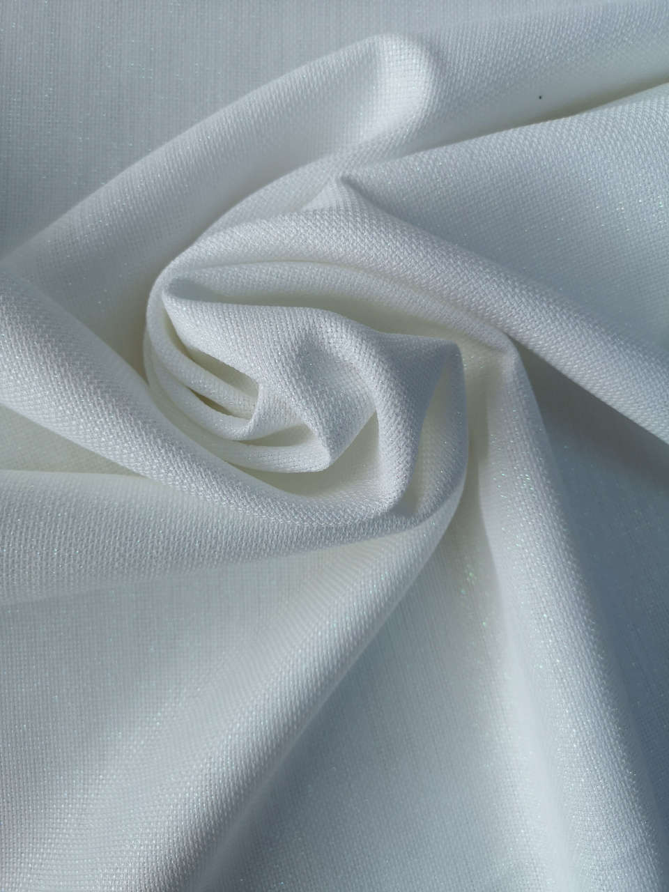 Etuval Kırık Beyaz Simli Linen Keten