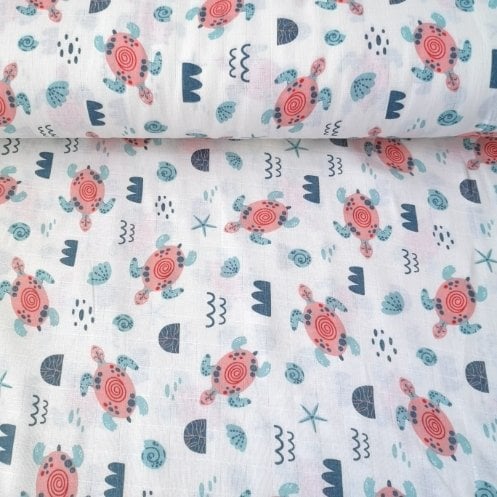 Caretta Caretta Müslin Bezi Somon