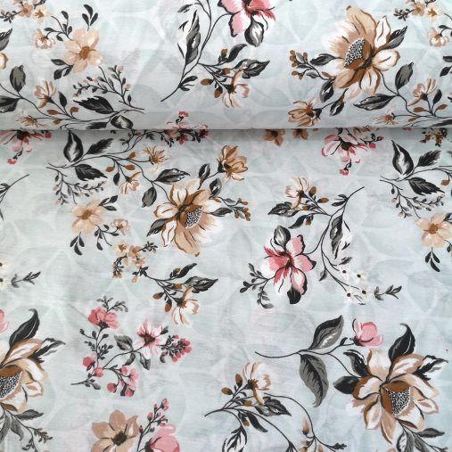 Zarif Karanfil Polycotton Poplin Mint