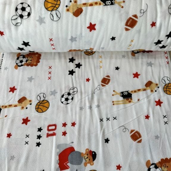 Minik Aslan Ve Manymuncuk Pazen Kumaş