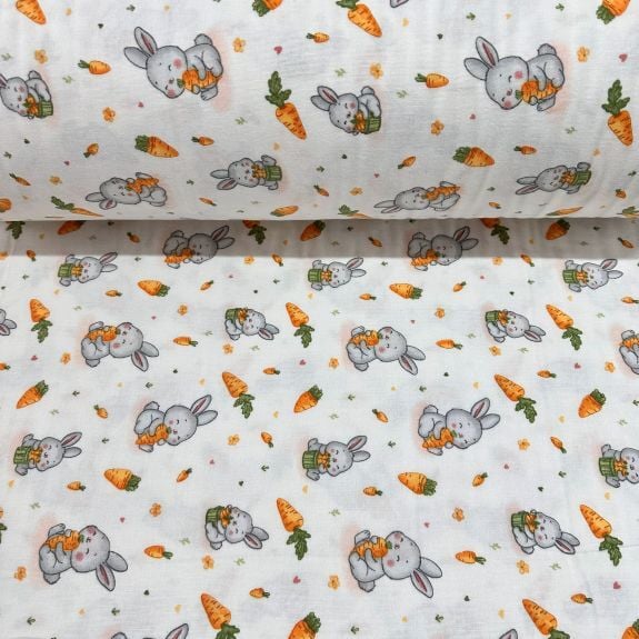 Minik Tavşan Pazen Kumaş