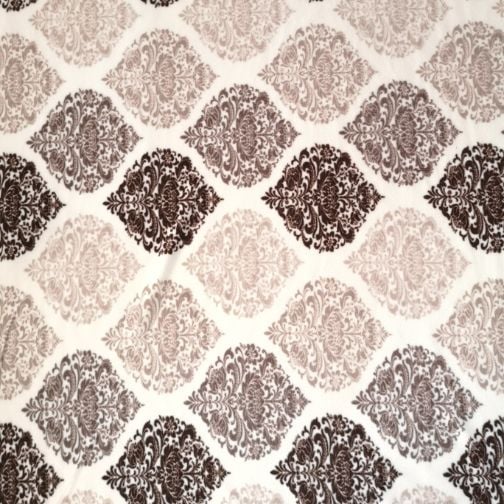 Kahverengi Damask Polar