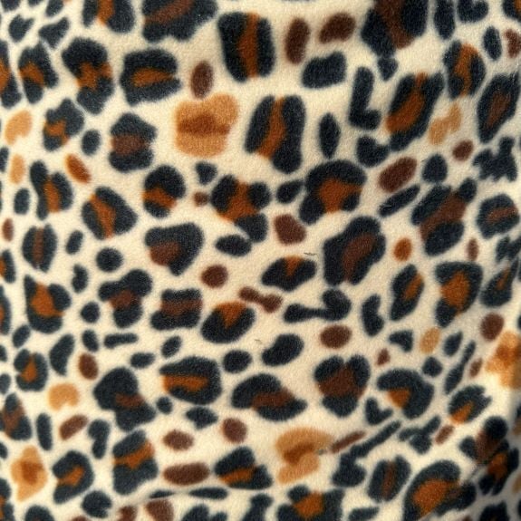 Leopar Desenli Polar Koyu