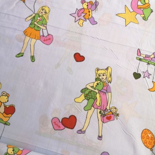 Barbie Poplin Kumaş