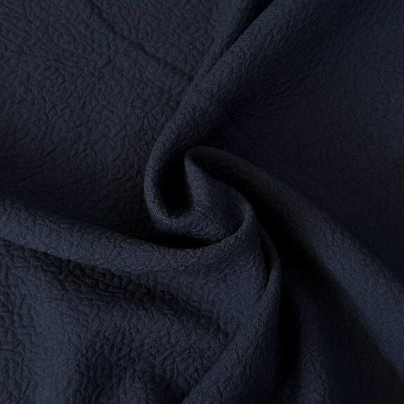 Lacivert Piaf Örme Kapitone