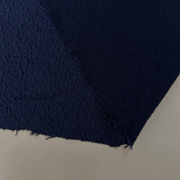 Lacivert Piaf Örme Kapitone