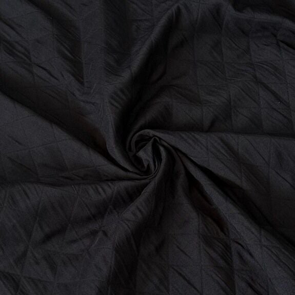 Siyah Basel Dokuma Kapitone