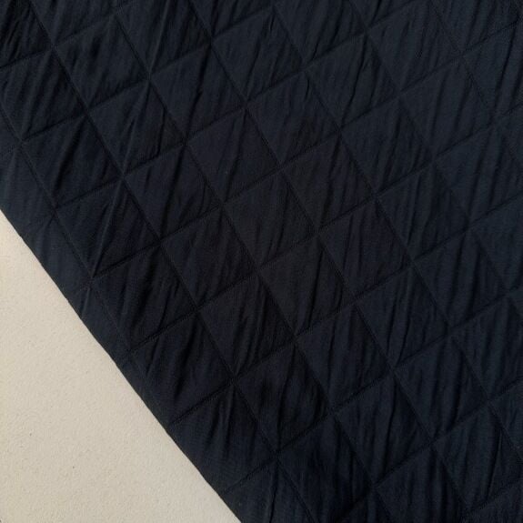 Siyah Basel Dokuma Kapitone