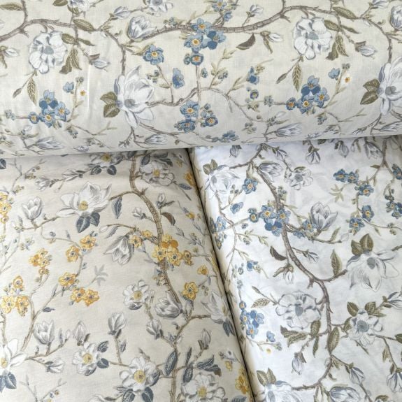 Zarif Dallar Poplin Kumaş