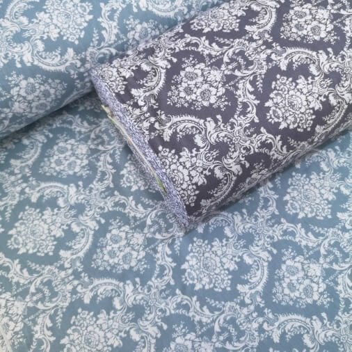 Damask Poplin Kumaş