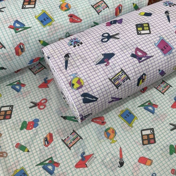 Okul Desen Raşel Kumaş