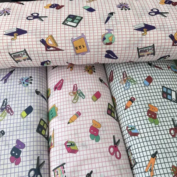 Okul Desen Raşel Kumaş