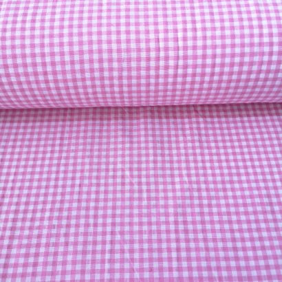 Açık Pembe Pötikareli Zefir Kumaş