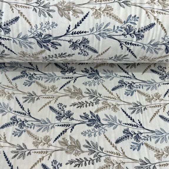 Sarmaşık Güller Pazen Mavi