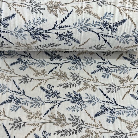 Sarmaşık Güller Pazen Mavi