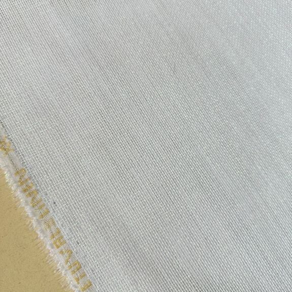 Etuval Beyaz Simli Linen Keten