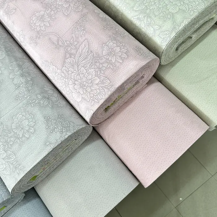 Daldaki Güller Poplin Kumaş