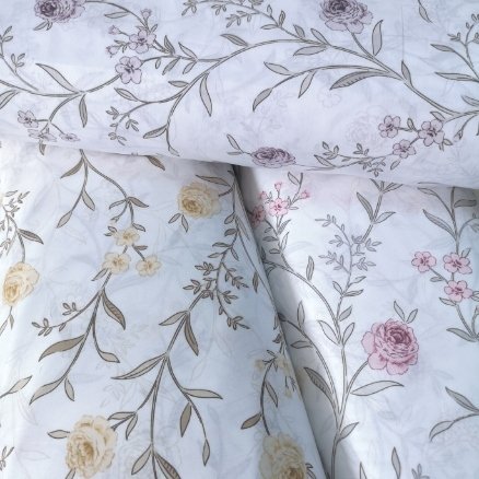 Daldaki Güller Poplin Kumaş