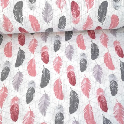 Tüyler Poplin Kumaş Pudra