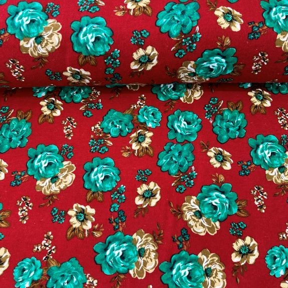 Amor Divitin-Pazen Kumaş Kırmızı