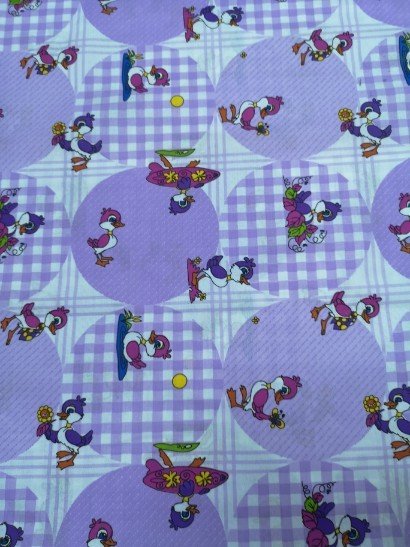 Minik Ördek Poplin Kumaş