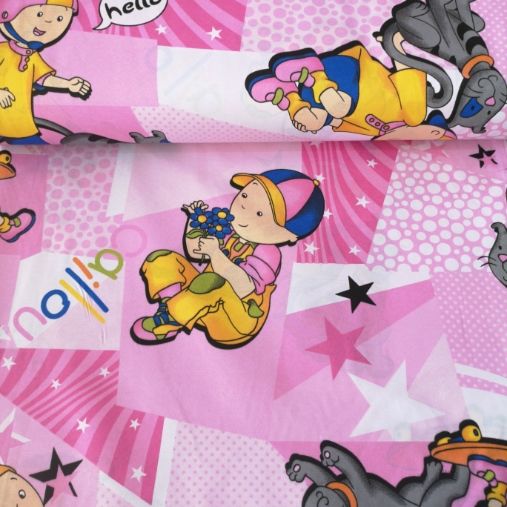 Caillou Poplin Kumaş