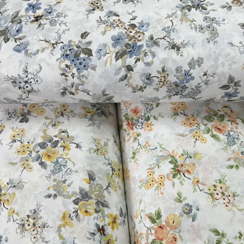 Soft Güllü Poplin Kumaş