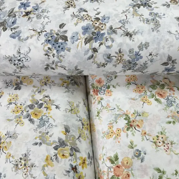 Soft Güllü Poplin Kumaş