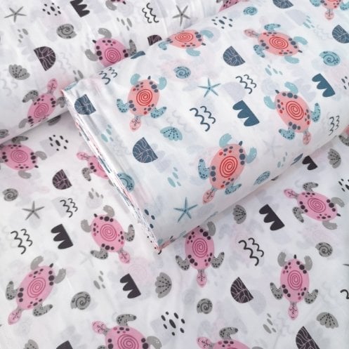 Caretta Caretta Poplin Kumaş