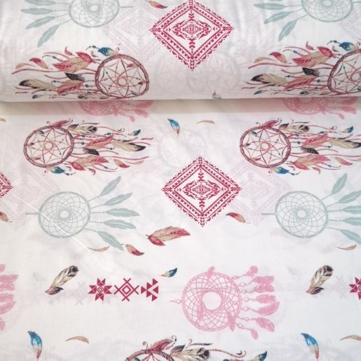 Düş Kapanı Poplin Pembe