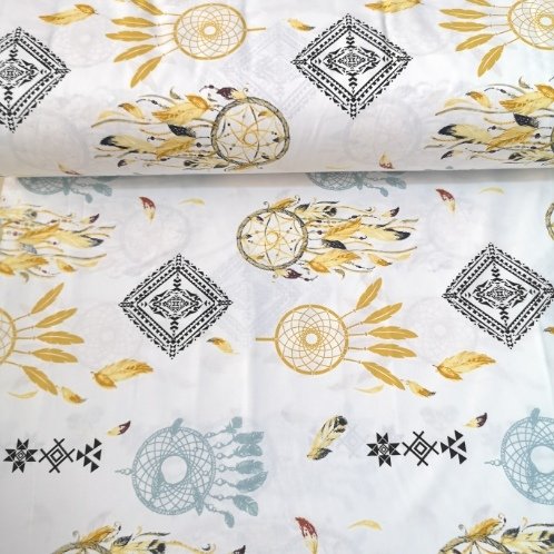 Düş Kapanı Poplin Sarı