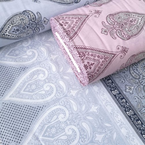 Maça Desen Polycotton Poplin Kumaş