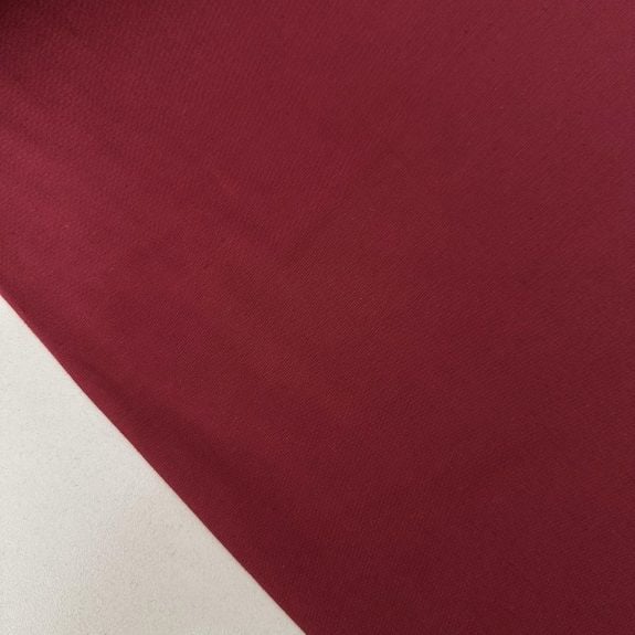 Bordo Polycotton Kumaş