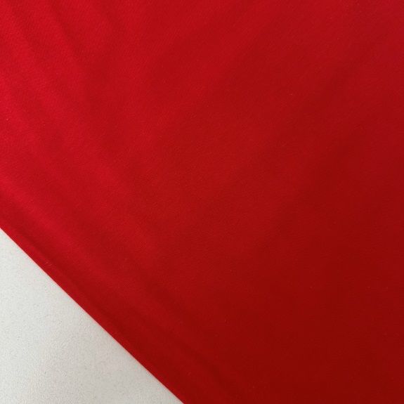 Kırmızı Polycotton Kumaş