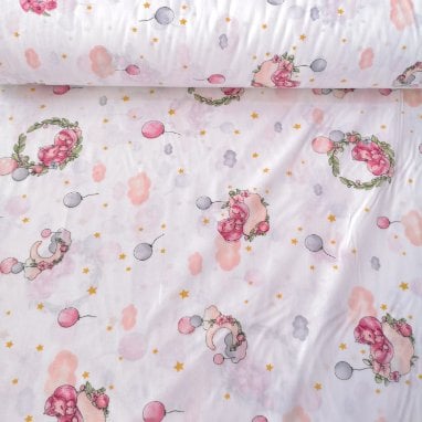 Uyuyan Unicorn Poplin Kumaş