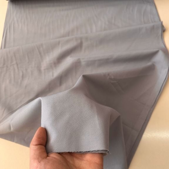 Koyu Gri Polycotton Kumaş