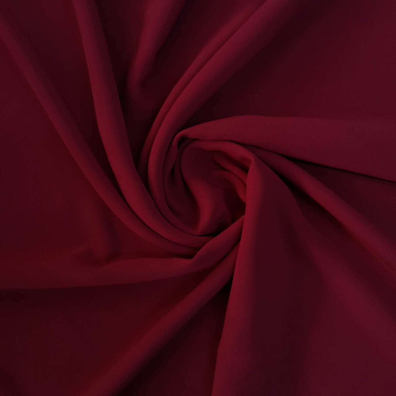 Bordo Krep Kumaş