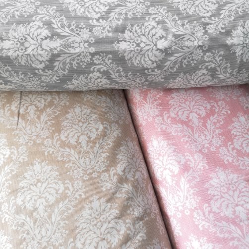 İkat Desen Polycotton Poplin Kumaş