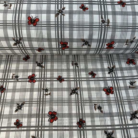 Cesane Raşel Kumaş Gri