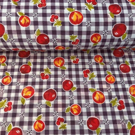 Meyve Bahçesi Raşel Kumaş Mor