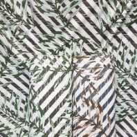 Palmiye Desen Poplin Kumaş