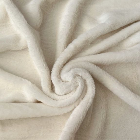 Kırık Beyaz Toscana Peluş